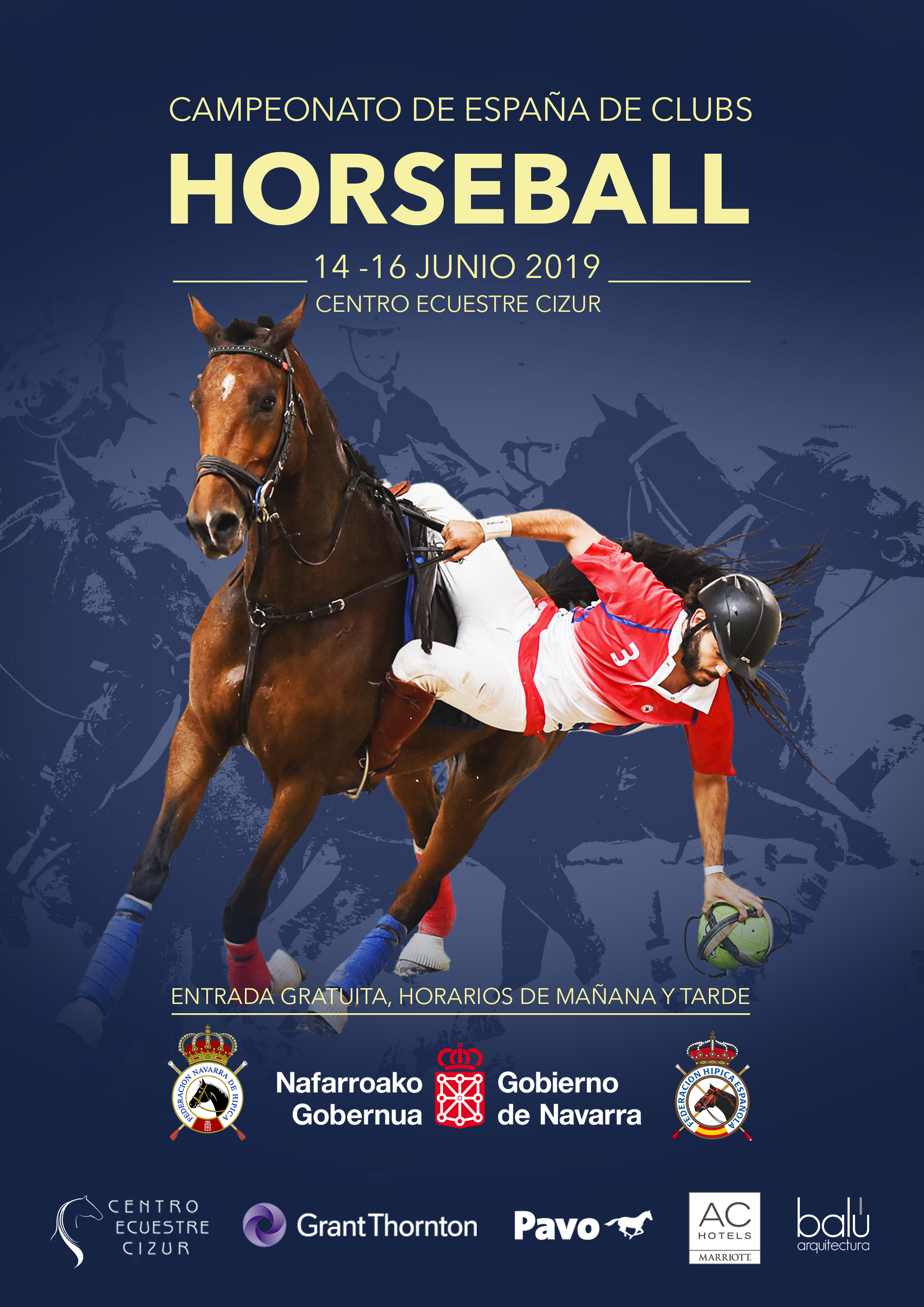 Resultados del Campeonato de Espa&ntilde;a Clubes Horseball Clubes 2019